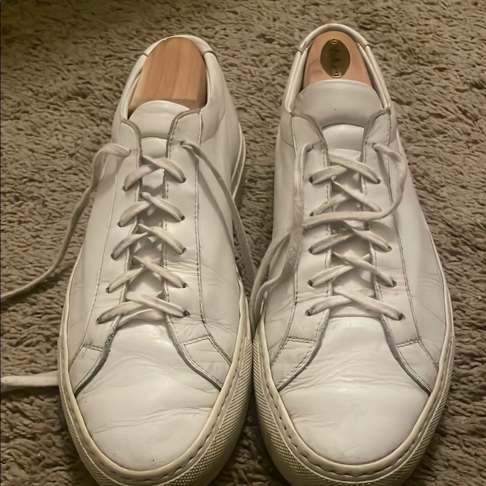 Common Projects Achilles White Leather Sneakers